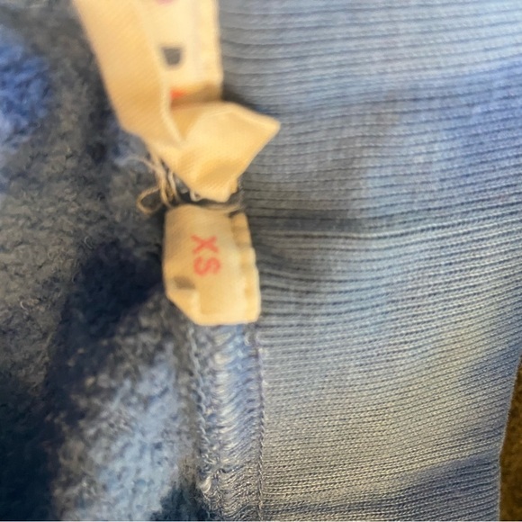 Roller Rabbit Petite Joggers XS – Monkey Detail, Blue Tie-Dye - Picture 9 of 10